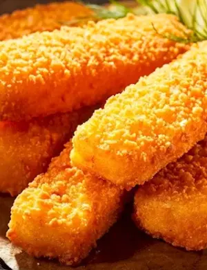 Палочки из филе минтая в панировке