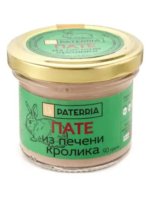 Пате из печени кролика 90 г сб