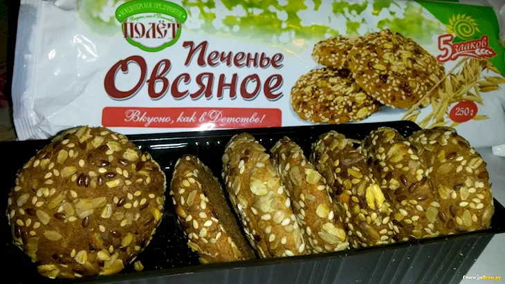 Печенье овсяное 5 злаков