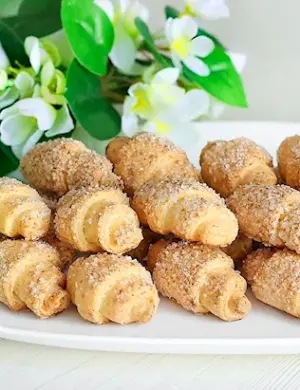 Печенье рогалики