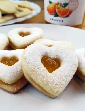 Печенье с джемом внутри