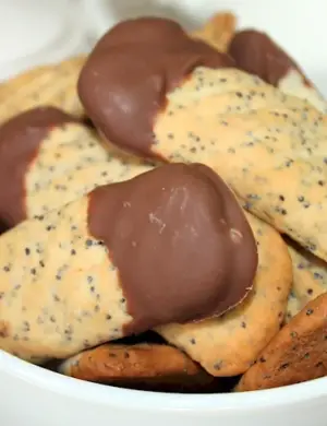 Печенье с маком