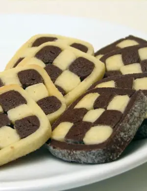 Печенье шахматное