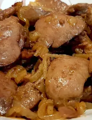 Печенка не приготовленная