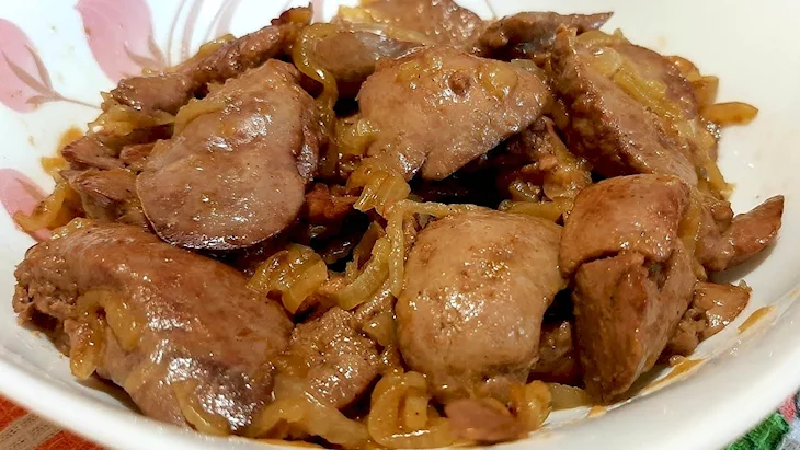 Печенка не приготовленная