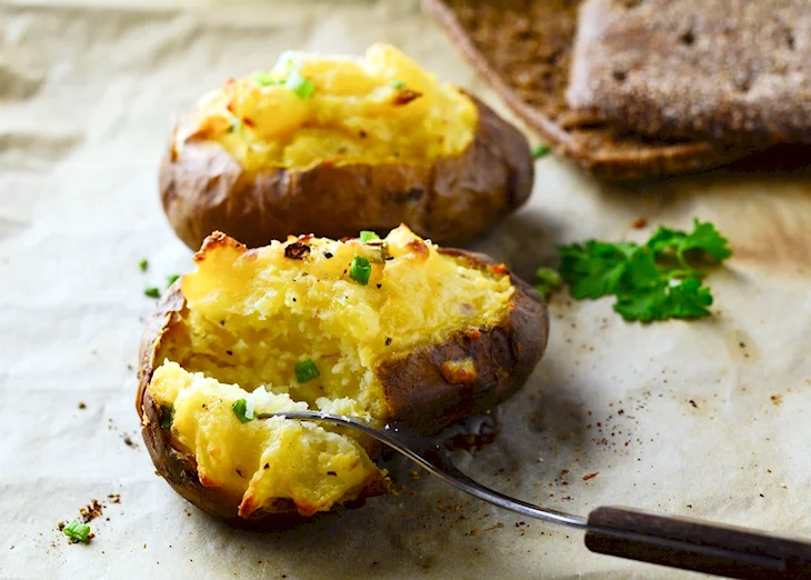 Печеный картофель