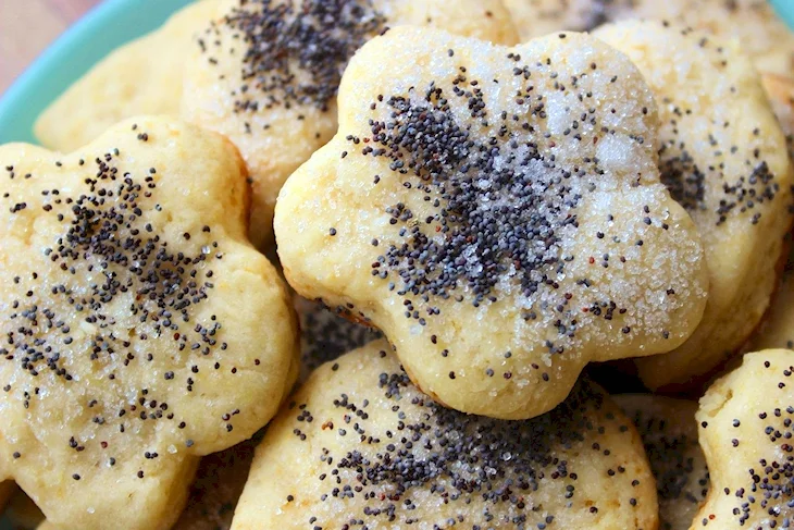 Песочное Маковое печенье