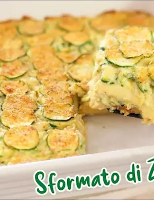 Пирог с кабачками