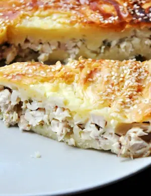 Пирог с курицей