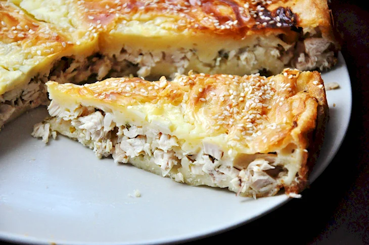 Пирог с курицей
