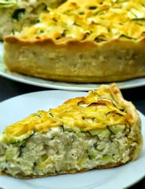 Пирог с цукини