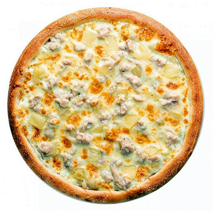 Пицца Гавайская с ананасами и курицей
