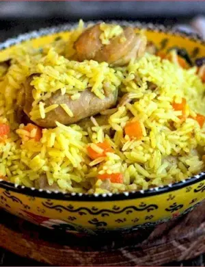 Плов с курицей