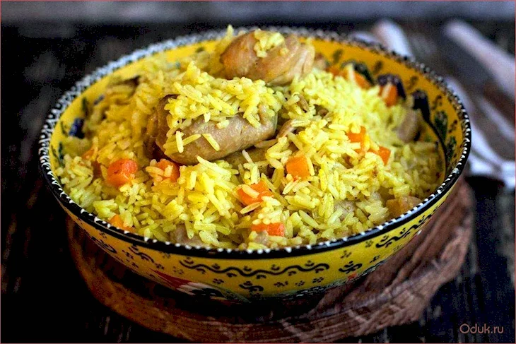 Плов с курицей