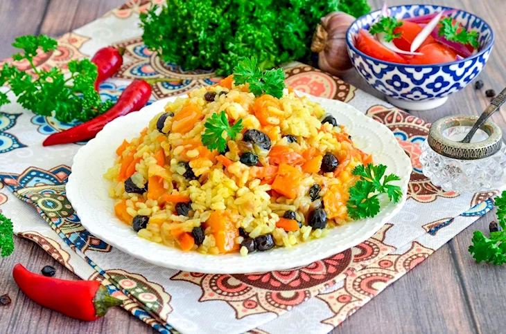 Плов в тыкве