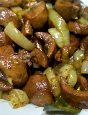 Почки жареные