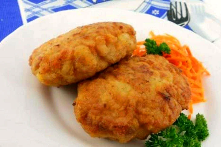 Постные котлеты из тыквы