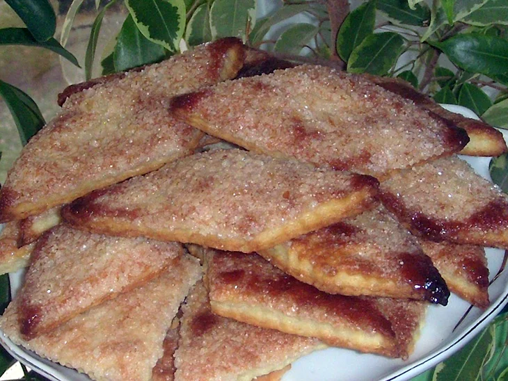 Простое в приготовлении и очень вкусное хрустящее печенье