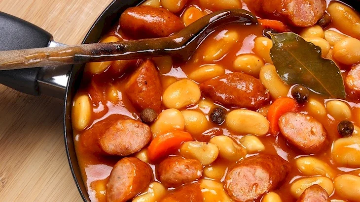 Рагу с фасолью