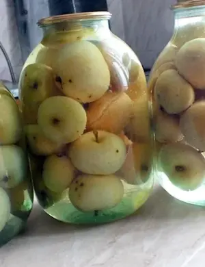 Райские яблочки компот