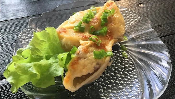 Ракушки фаршированные брокколи
