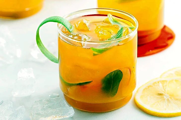 Растворимый черный чай с лимоном