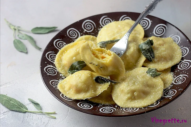 Равиоли с картошкой