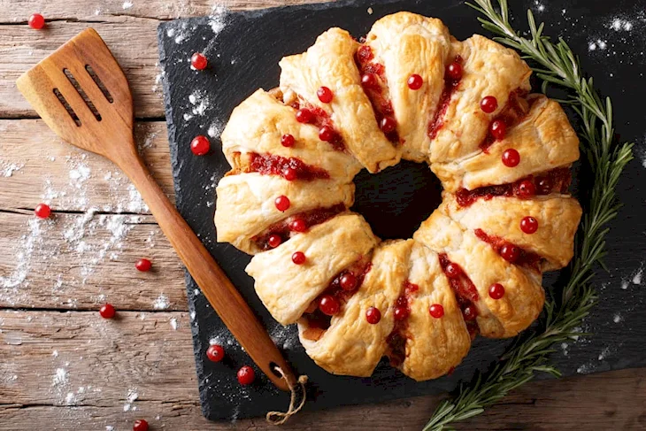 Рождественские пироги с мясом