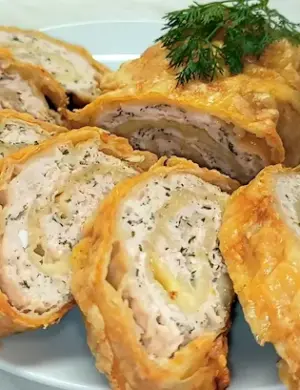 Рулет с фаршем
