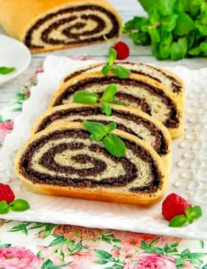 Рулет с сердечками