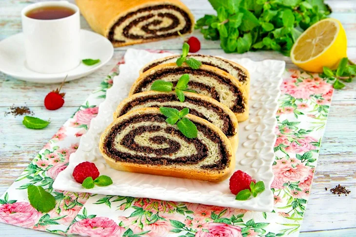 Рулет с сердечками