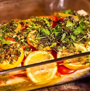 Рыба по мароккански