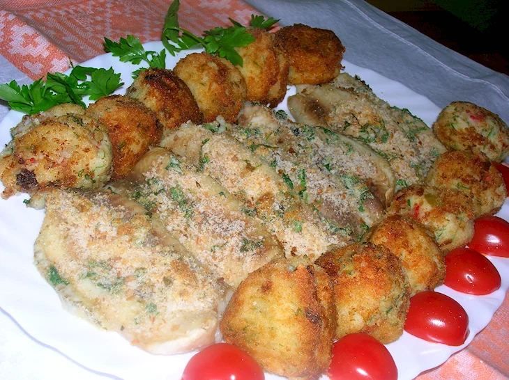 Рыба в крошке хлебной