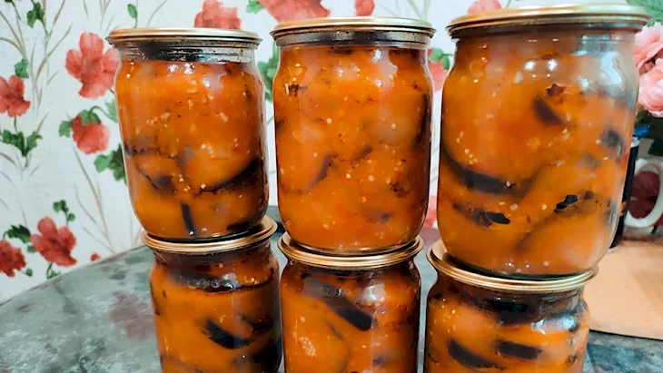 Салат на зиму огонек
