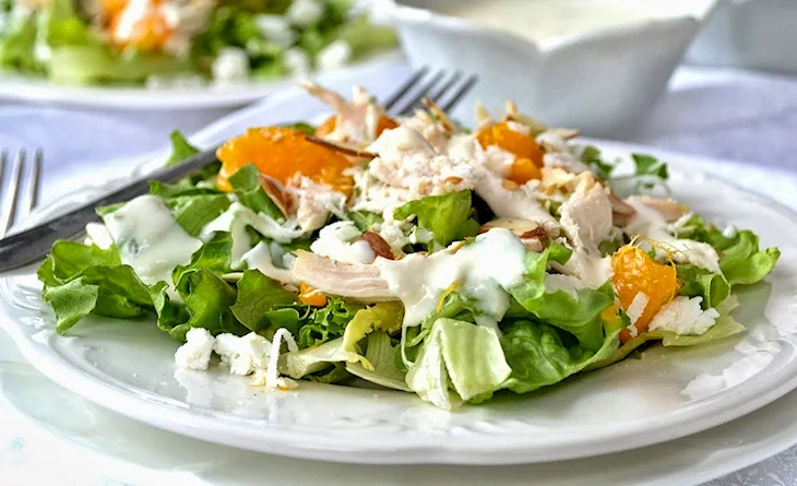 Салат с курицей