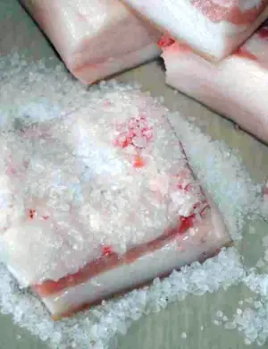 Сало соленое шпик