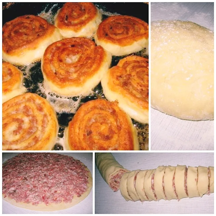 Шанежки с фаршем