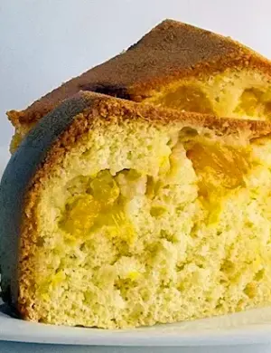 Шарлотка с апельсинами