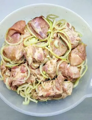 Шашлык из свинины в СССР