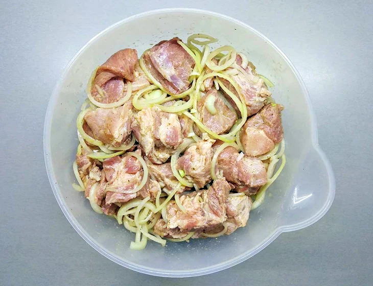 Шашлык из свинины в СССР