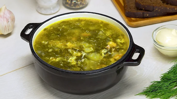 Щавелевый суп классический
