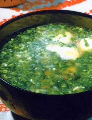 Щи из крапивы и щавеля