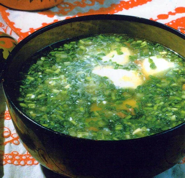 Щи из крапивы и щавеля