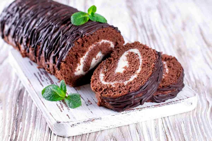 Шоколадный рулет
