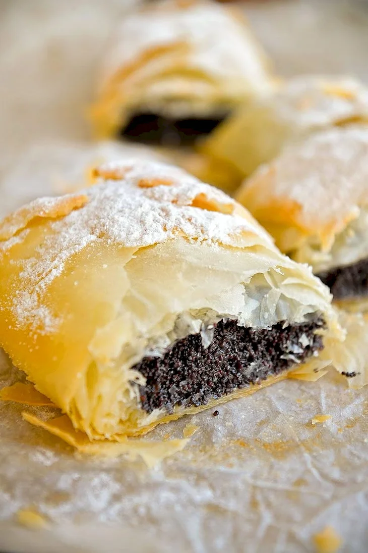 Штрудель с маком