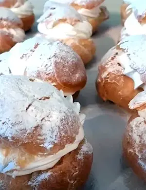 Шу с кремом Патисьер