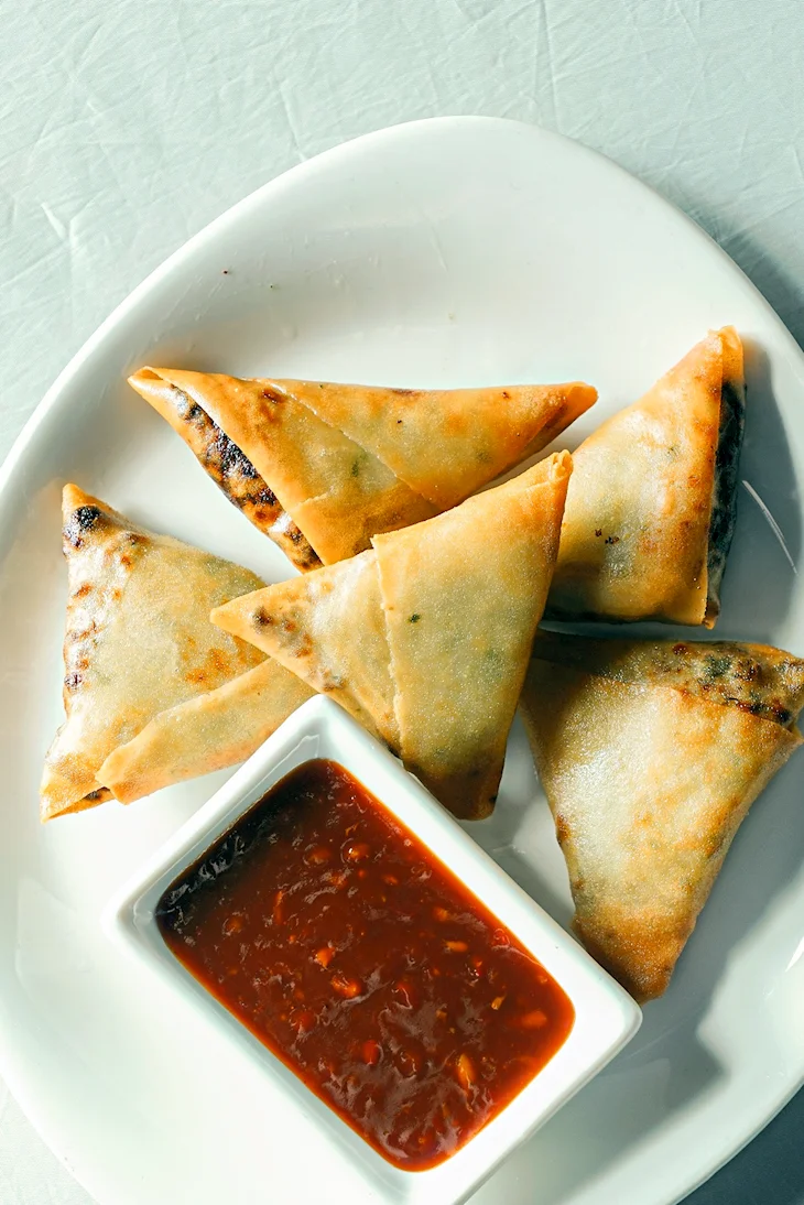 Six empanadas