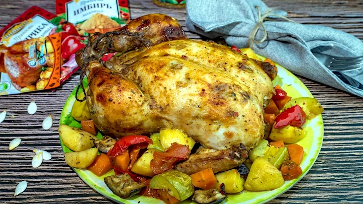 Сочная Курочка в духовке