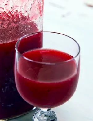 Сок из клюквы