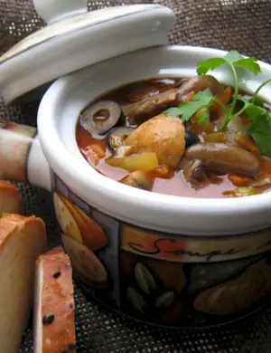 Солянка грибная сборная